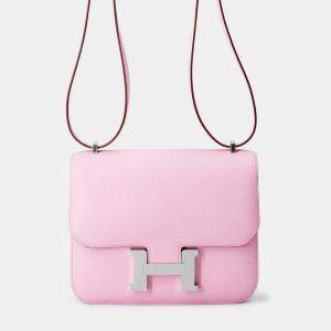 Pre Owned هيرمس كونستانس3 مرآة موف سيلفستر إيبسوم حجم صغير