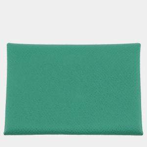 Pre Owned هيرمس كالفى ديو فيرسو فيرت فيرتيجو/جاون ميلتون إبسوم