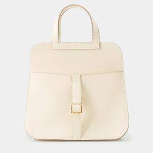 مملوكة مسبقًا Hermes Halzan Craie Swift Leather Size Mini