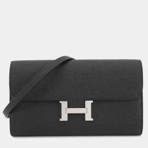 مملوكة مسبقًا Hermes Constance To Go Black Epsom