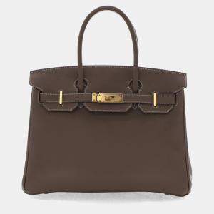مملوكة مسبقًا Hermes Etoupe Epsom Birkin 30