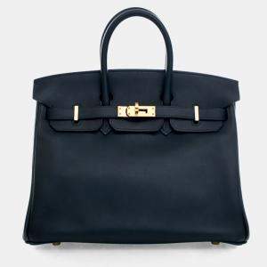 Pre Owned Hermes Vert Cypres Swift Birkin 25