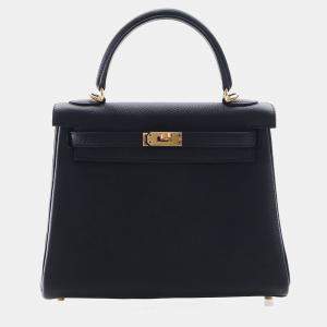 مملوكة مسبقًا Hermes Noir Togo Kelly 25