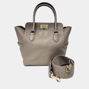 مملوكة مسبقًا Hermes Brown Leather Toolbox 20