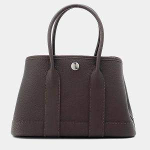 مملوكة مسبقًا Hermes Neo Garden Bebran Negonda Leather Size 23