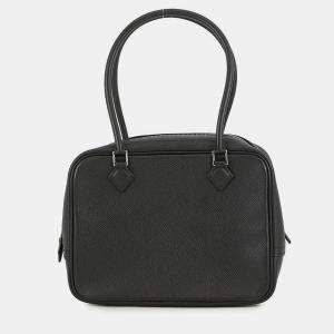Pre Owned Hermes Plume Black Epsom Size Mini