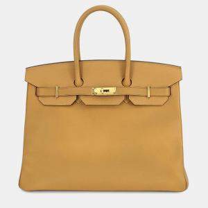 Pre Owned Hermes Birkin Sesame Epsom Size 35