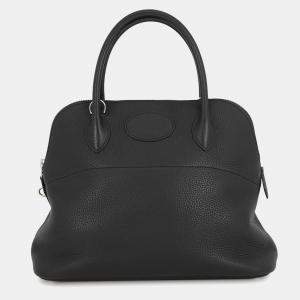 Pre Owned Hermes Bolide Black Taurillon Clemence Size 31