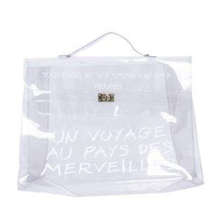 Hermes Transparent Vinyl Limited Edition Kelly Bag