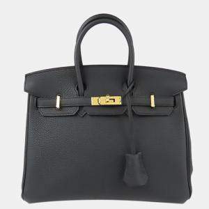 Pre Owned Hermes Black Togo Birkin 25