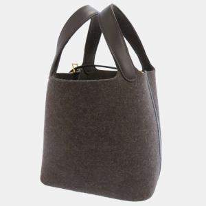مملوكة مسبقًا Hermes Evennes Felt Swift Leather Picotin Lock PM Bag