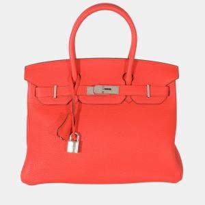 Hermes Capucine Togo Birkin 30 PHW