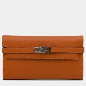 Pre Owned Hermes Epsom Kelly Classic Wallet