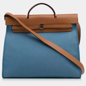 Hermes Herbag Zip Toile 39