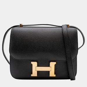 Hermès Constance 18 in Black Epsom with RGHW Bag