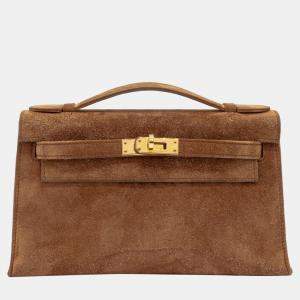 Pre Owned Hermès Kelly Pochette Doblis with GHW Bag