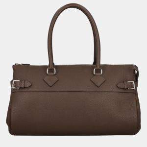 HermÃ¨s  Women's Leather Tote Bag - Brown - One Size