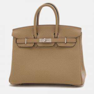 Hermes Beige Marfa Togo Birkin handbag