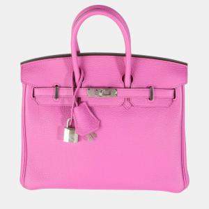 Hermes Magnolia Togo Birkin 25 PHW Bag