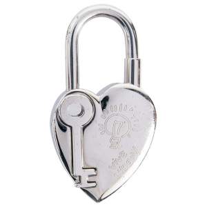 Pre Owned Hermes Annee De La Fantaisie Heart Cadena Lock Charm