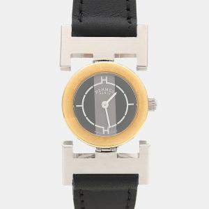 Pre Owned Hermes Paprika PA1.220 Quartz Stainless Steel Women's Wristwatch 21 mm