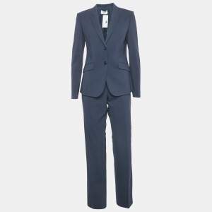 Hugo Boss Navy Blue Wool Julea Suit Set S