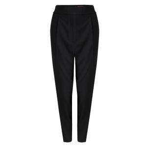 Hugo By Hugo Boss Black Waist Tie Detail Herini Trousers M