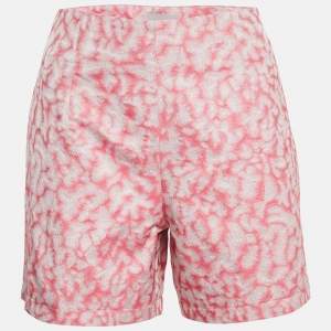 INGIE Paris Pink Lurex Jacquard Shorts S