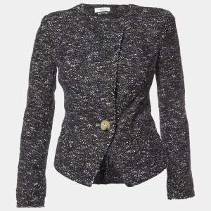 Isabel Marant Etoile Dark Blue/Brown Knit Jacket S