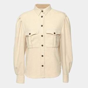 Isabel Marant Etoile Beige Wool Blend Shirt L