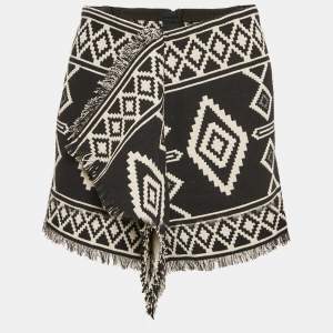 Isabel Marant Etoile Black Jacquard  Jiloa Mini skirt M