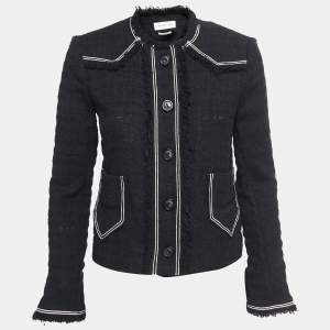 Isabel Marant Etoile Black Tweed Jacket M