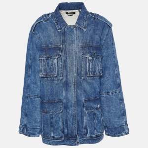 Isabel Marant Denim Volta Utility Jacket S