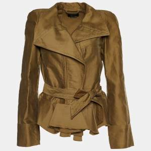 Isabel Marant Green Idony Cotton Blazer M