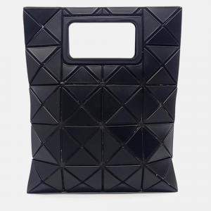 Pre Owned Issey Miyake Black PVC Issey Miyake Black Bao Bao tote bag