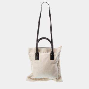 Jacquemus Offwhite Canvas Tote