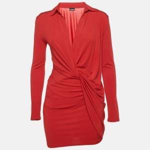 Jacquemus Red Jersey La Robe Bahia Mini Dress S