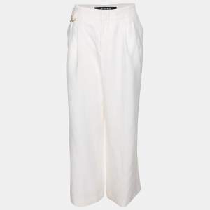 Jacquemus White Linen Trousers M