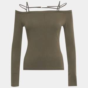 Pre Owned Jacquemus Green Jersey Sierra  Le T-Shirt S
