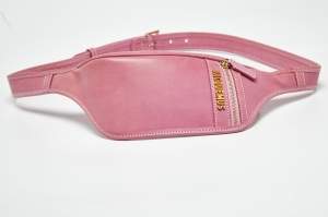 Jacquemus Pink Leather La Banane Belt Bag