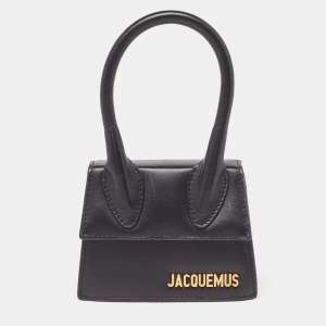 Jacquemus Black Leather Mini Le Chiquito Bag