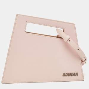Jacquemus Pink Leather Le Petit Satchel