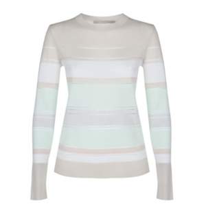 Jason Wu Striped Merino Wool Sweater M