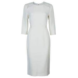 Jason Wu Cream Lace Detail Dress M