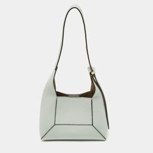 Pre Owned Jimmy Choo Diamond Small Blue Leather Hobo