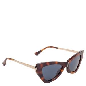 Jimmy Choo Brown/Blue Tortoise Donna Cat Eye Sunglasses
