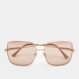 Jimmy Choo Rose Gold Lili Sqaure Sunglasses