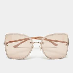 Jimmy Choo Pink Leti Square Sunglasses