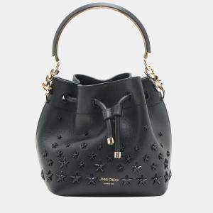 Jimmy Choo Leather 2way shoulder bag Black