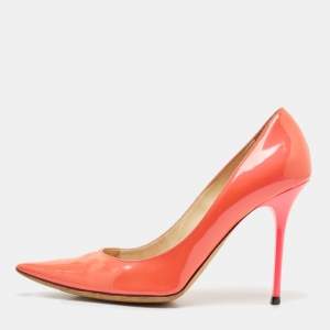 Jimmy Choo Pink Patent Leather Abel Pumps Size 39